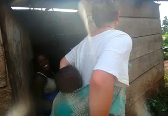 Baby carrying!