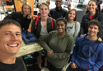 At the airport 