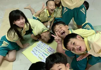Teaching kindergarten 