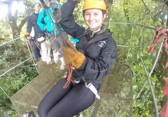 One of my many Ziplining adventures