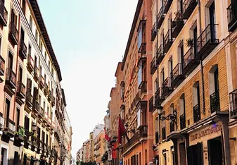 Street of Madrid.
