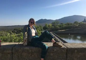 El Escorial in Madrid Spain