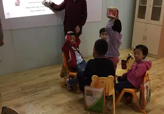 We loved playing reading games in class.