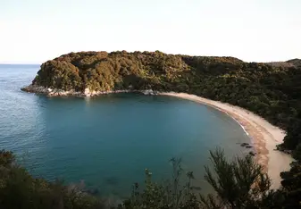 View from our 3-day backpacking trip in Abel Tasman National Park