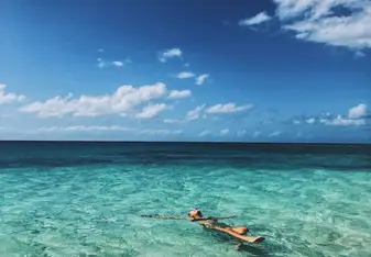 The beautiful waters of Fiji
