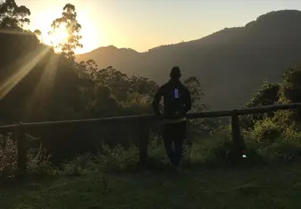 Top of the hill at Base Camp
