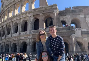 Friends visiting from UNH!