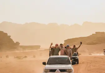 Overnight excursion tour of Wadi Rum.