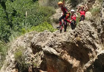 Cliff jumping