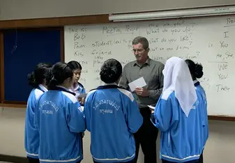 Conducting a student activity