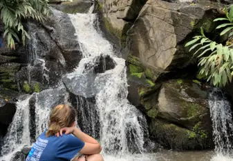 waterfall hike