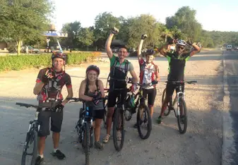 We just finished with the Cycle Safari. I'm very proud of this adventure that we finished