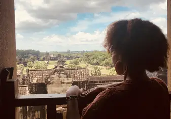 Overlooking Angkor Wat