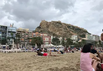 View of Santa Barbara Castle 