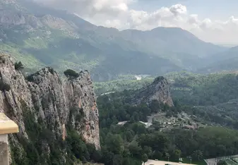 View from Guadalest Castle 
