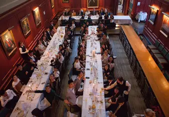 Formal dinner at Cambridge