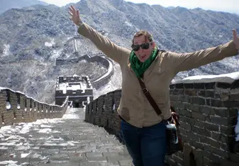 Me! On the Great Wall!