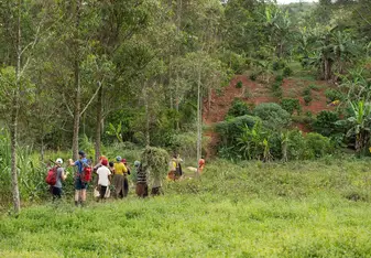 After farming with Buyenje women’s group