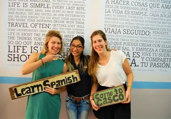 Learn Spanish at Casco Antiguo Spanish School :)