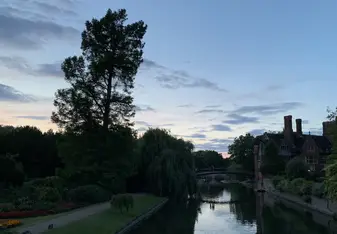 Cambridge and the river Cam