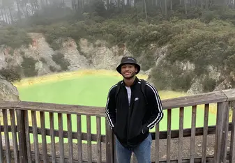 Wai-O-Tapu Thermal Wonderland in New Zealand 