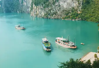 Ha long Bay in Vietnam 