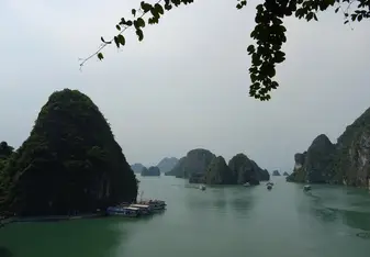 Halong Bay North of Hanoi, Vietnam