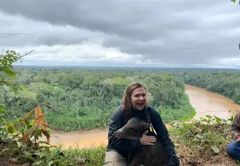 The lookout over the river