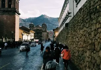 Downtown Cusco on the way to Mercado San Pedro