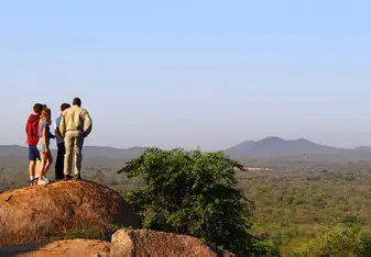 Looking out over the reserve
