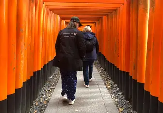 On the way to the top of Fushimi Inari-taisha