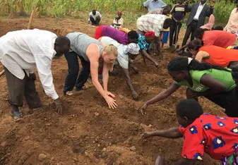 Gardening in the villages