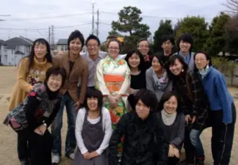 My 21st birthday celebrated with friends and a very special kimono dressing