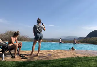 Relax by the pool