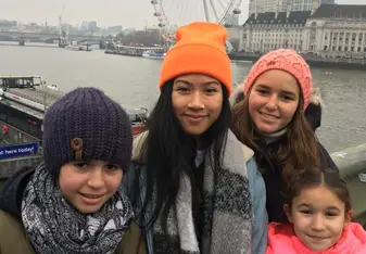 My girls and I on our 5 day trip to London!
