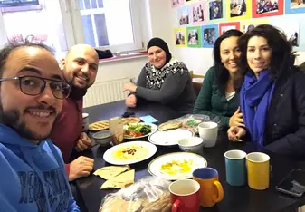 Breakfast at the Center