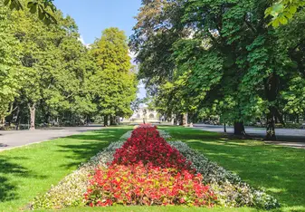 Warsaw has several beautiful parks.
