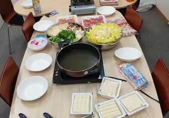 it is ready for nabe party