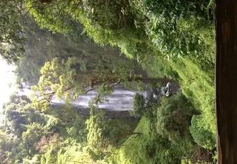 The waterfall