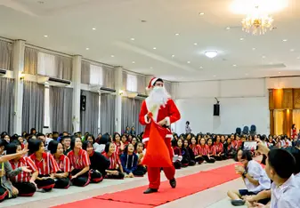 Me as Santa claus
