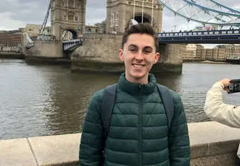 Me in front of Tower Bridge!