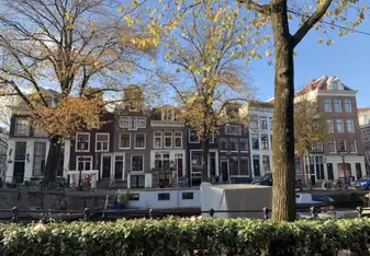 The canals in the city center combined with the architecture is lovely.