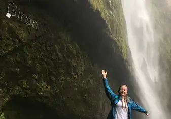 Trip to Giron waterfall with Spanish school