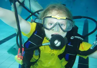 My first time scuba diving!