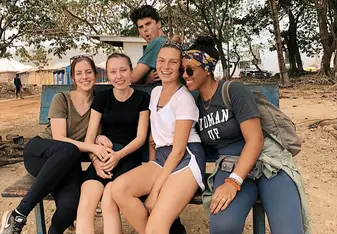 Village Day with fellow Volunteers