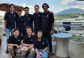 Solar team on top of Malawi