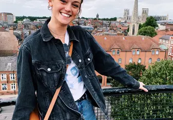 I spent the day in York, England with some friends. 