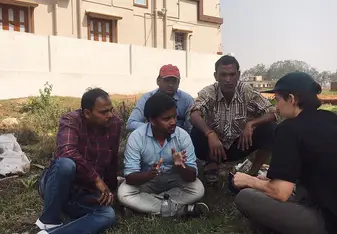 Getting to both speak to farmers and learn from their lives