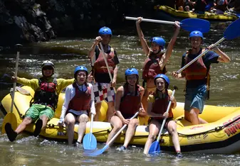 Rafting the Tully River in Cairns