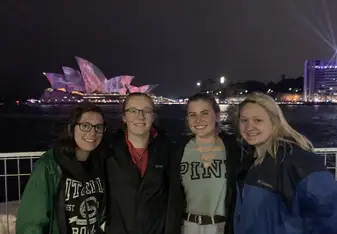 We got to take a trip up to Sydney on a day they let us go home early.